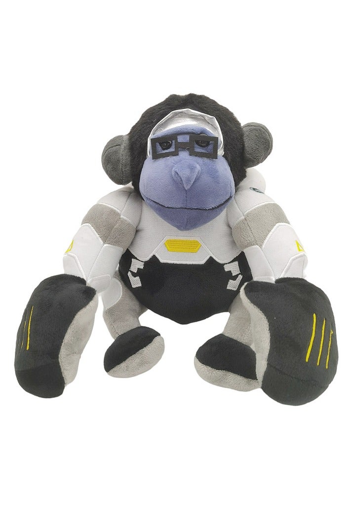 general Jumbo Winston Plush Overwatch Winston Gorilla Doll Plush Beautifully Recreates the image of the game character - Image 1
