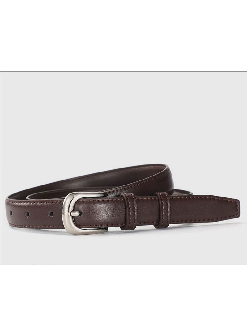 Goolsky Women’s Slim Fashion Belt with Golden-Tone Clasp - Stylish Belt for Jeans, Suits, and Casual Wear, Perfect for Everyday Outfits - Image 3