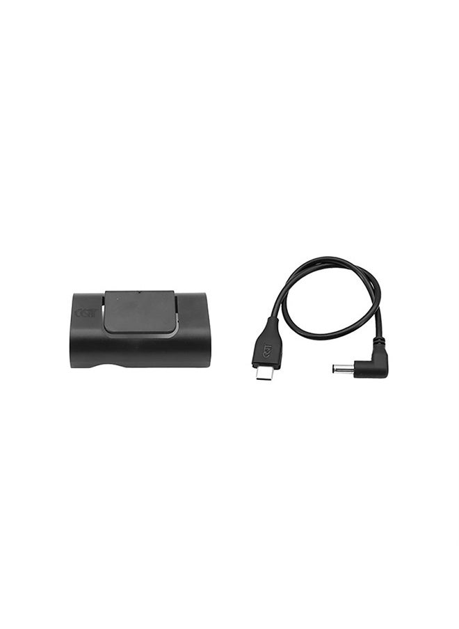 JOYSOG - Battery Clip Holder for DJI Avata Goggles 2, with 30cm Charging Cable - Image 1