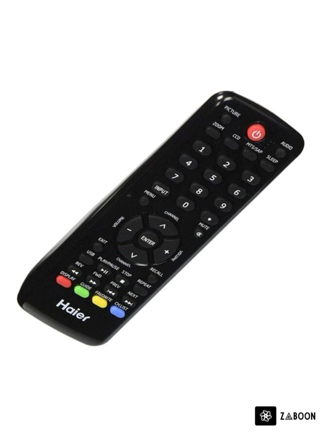 Zaboon Universal Remote Control For Haier LED TV Black Black
