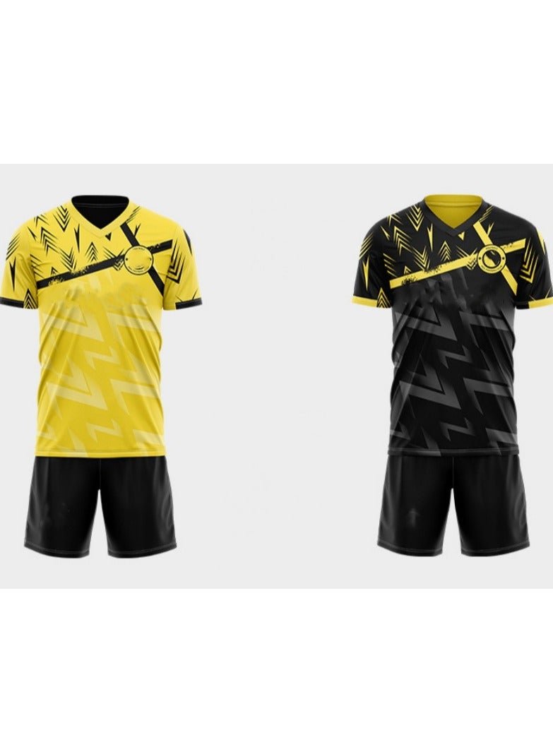 KUYING New Double-sided Football Training Suit Set  - Image 1