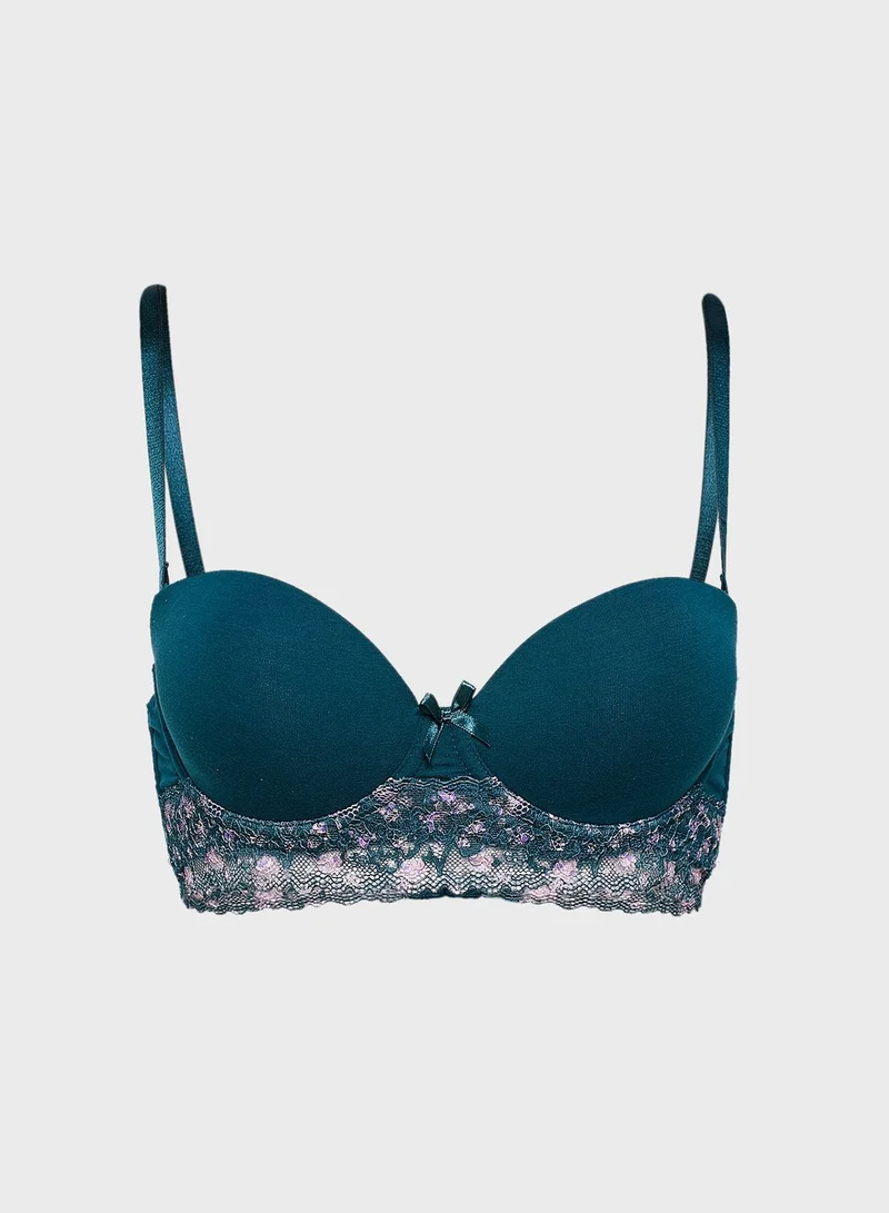 Nayomi Cotton Balconette Bra