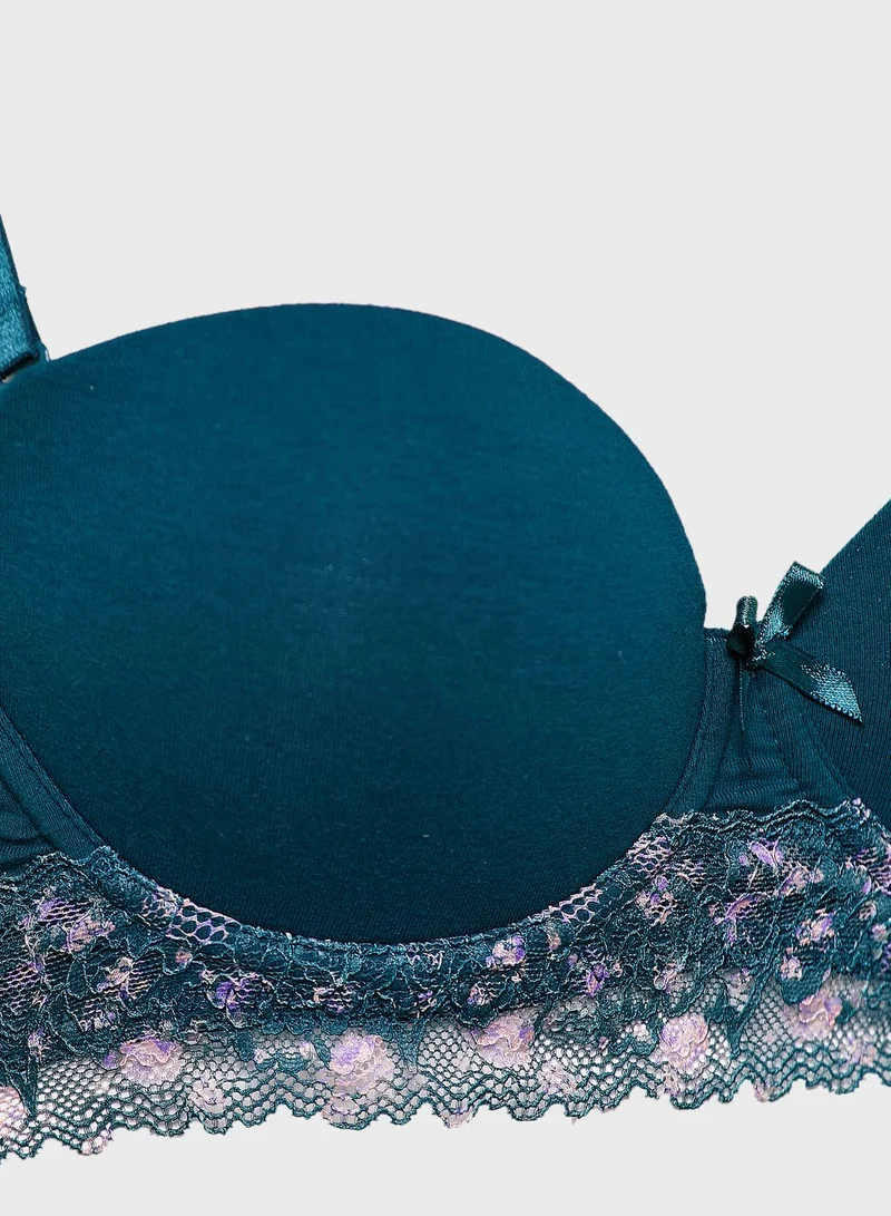 Nayomi Cotton Balconette Bra