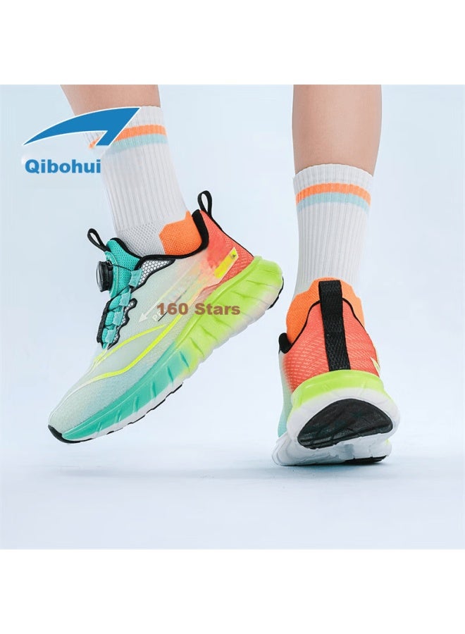 7-PE Qibohui Boys' Mesh Breathable Sports Shoes Spring Summer New Casual Running Shoes For Boys And Older Children - Image 3