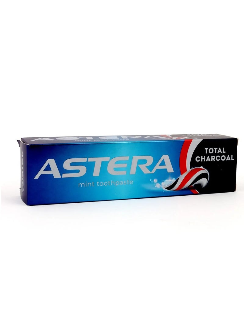 Astera Toothpaste ASTERA  Total Charcoal 110 g - Image 2