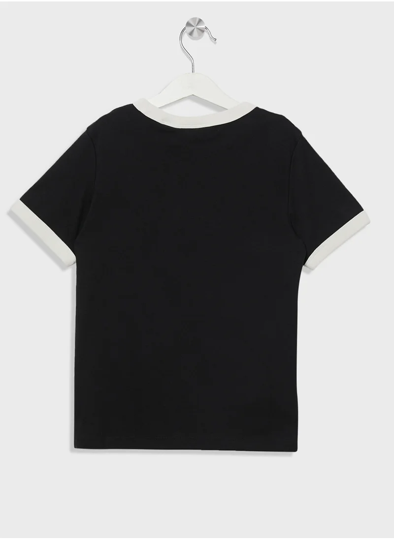 كالفن كلاين جينز RINGER MONO SS T-SHIRT