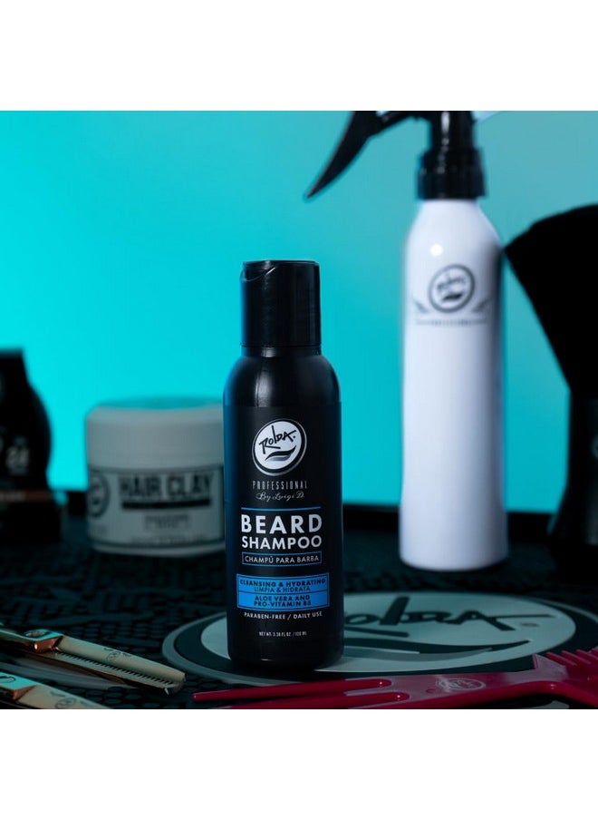 Rolda Beard Care Kit For Men - Beard Grooming Set Includes Beard Shampoo, Beard Conditioner, After Shave, Beard Oil, And Mixed Boar Hair Beard Brush - Beard Care For Sensitive Skin  - Image 4