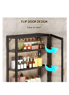 CityRiya-Long Bathroom Shelf, Large Cosmetic Makeup Organizer, Wall Mounted Storage Shelves, for Bedroom Bathroom Kitchen Laundry Room  - Image 5