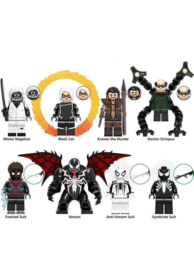 general Superhero series black cat Dr. Octopus Venom building block puzzle toy - Image 1