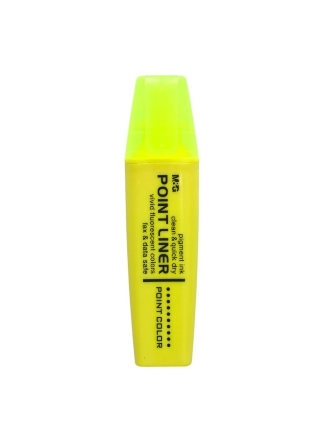 M&G Fluorescent Yellow Regular Pen AHM21572