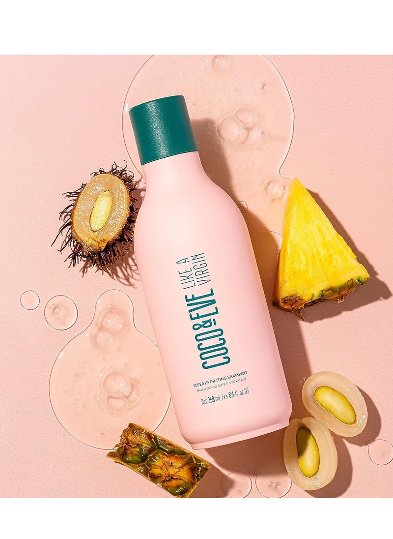 COCO & EVE - Coco & Eve Like A Virgin Super Hydrating Shampoo - Natural, Sulfate free Hair Care with Argan Oil, Coconut and Avocado Oil. For Dry Damaged, Color Treated Hair. - Image 1