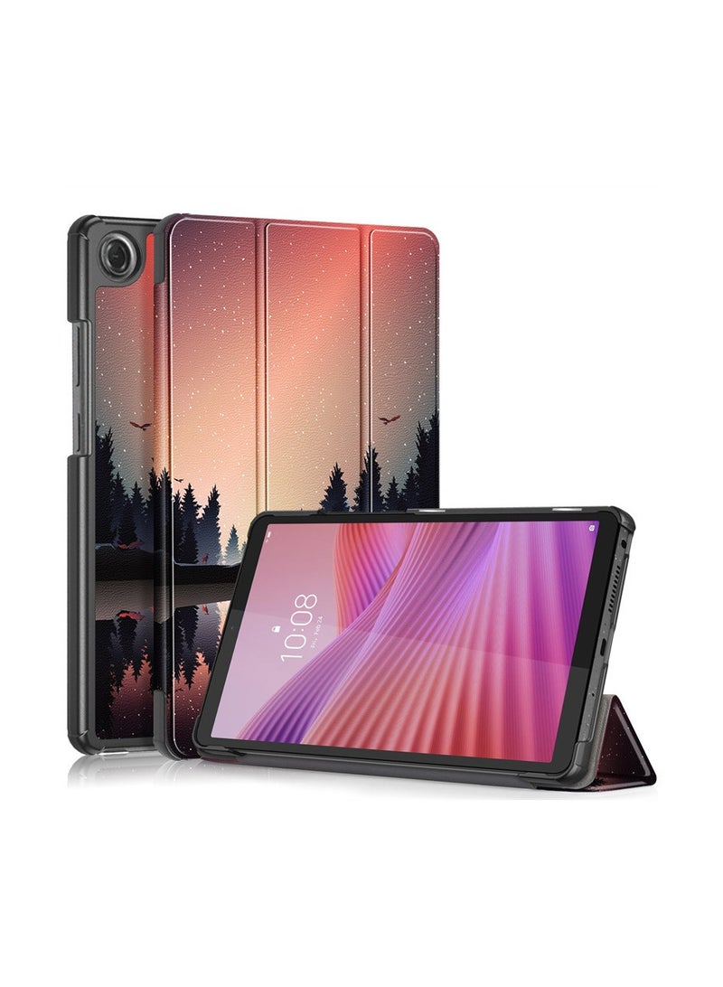 general Lenovo Tab One 2025 Protective Case Ultra-thin Tri-fold Stand Protective Case Precisely Fitted Stable Support Scratch-resistant and Wear-resistant