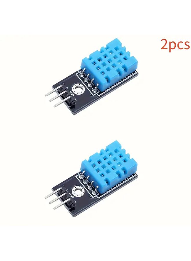 Black DHT11 Temperature Humidity Sensor Module with LCD Display Alarm Output - Image 4