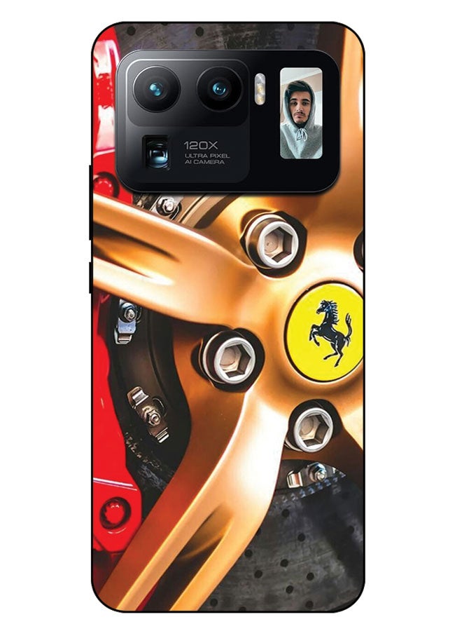 Printed Protective Case Cover For Xiaomi Mi 11 Ultra -  Ferrari Logo