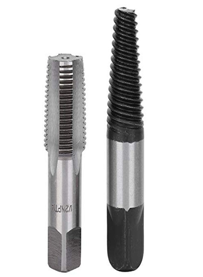 Garosa Pipe Tap Set 1/2 Inch Broken Pipe Extractor Tools High Carbon Steel Water Pipe Thread Remover Repair Kit - Image 1