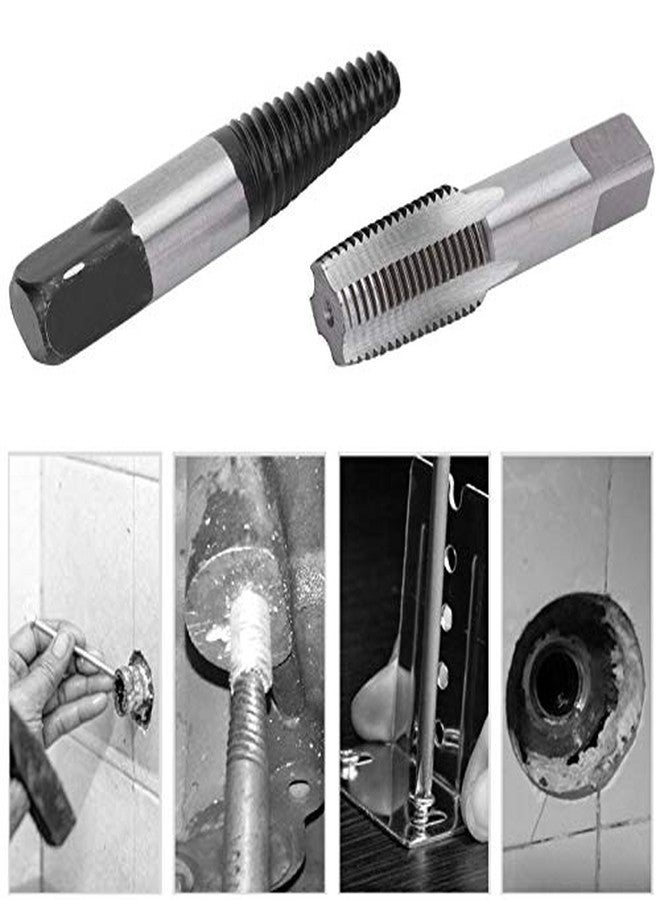 Garosa Pipe Tap Set 1/2 Inch Broken Pipe Extractor Tools High Carbon Steel Water Pipe Thread Remover Repair Kit - Image 4