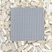 HUIZDQ 500 Piece Classic Building Bricks and 1 Gray Baseplate 2x4 Bricks Bulk Creative Building Toys Blocks Bulk for Kids Ages 6 WhiteSmall Bricks 125x062x047 in - Image 2