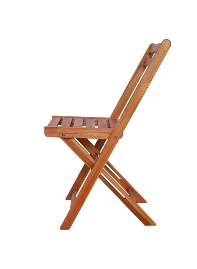 فيداكسل كراسي بيسترو خارجية 2 ق خشب أكاسيا صلب 44012 - Image 2