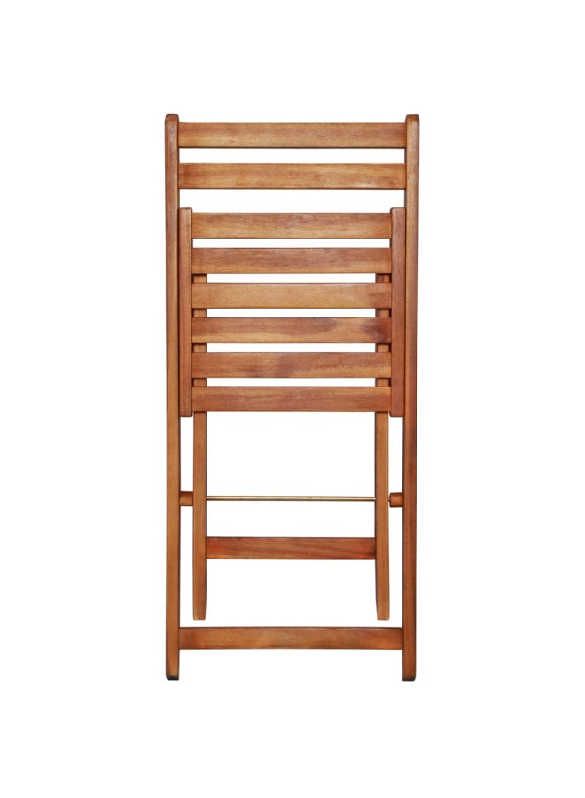 فيداكسل كراسي بيسترو خارجية 2 ق خشب أكاسيا صلب 44012 - Image 4