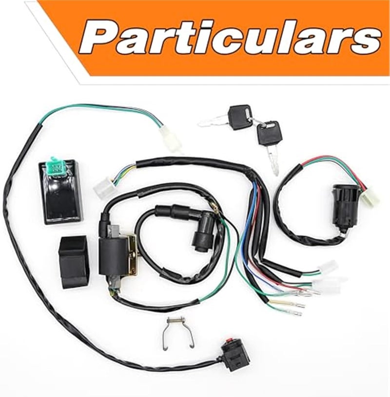 Vuzmode Wiring Loom Kill Switch Coil Spark Plug Rebuild Kit - Image 4