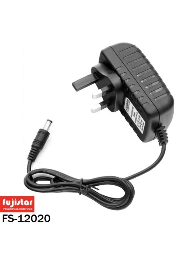 فوجي ستار محول طاقة فوجي ستار الصغير 12 فولت 2 أمبير للأجهزة الإلكترونية وكاميرات المراقبة - Image 1