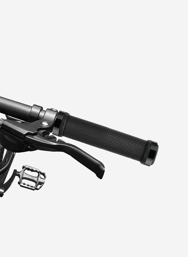 زوج من مقابض المقود المضادة للانزلاق للدراجات الجبلية مع مشابك قفل مزدوجة - Image 3