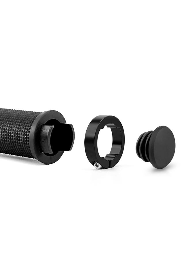 زوج من مقابض المقود المضادة للانزلاق للدراجات الجبلية مع مشابك قفل مزدوجة - Image 2