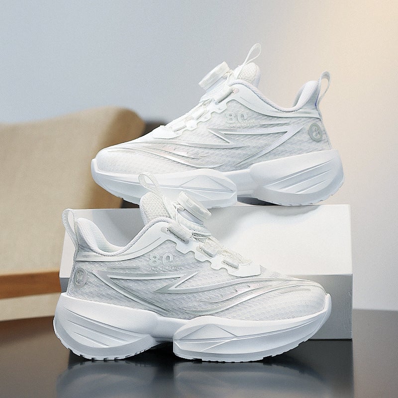 Mesh Sneakers Lightweight Flexible Sole Walking Shoes For Kids Indoor And Outdoor Activities - Image 1