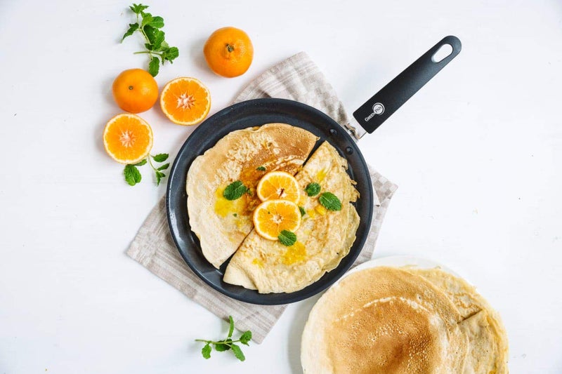 GreenPan Essential Ceramic Non-Stick Open Dosa Pan (Grey, 28 cm) - Image 5