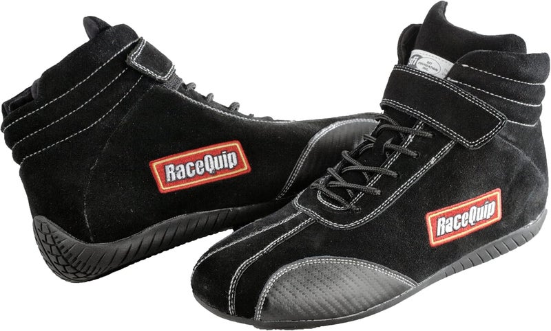 RaceQuip 305 Euro Carbon L Driving Shoes - Black - Image 1