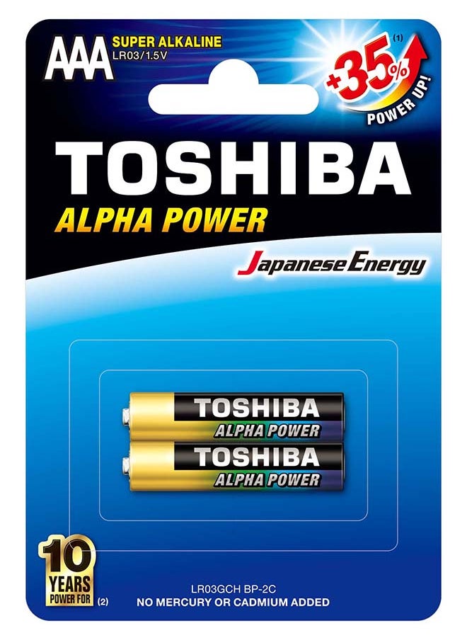 Toshiba - توشيبا ألفا باور LR3GCH BP- 2C AAA - Image 1
