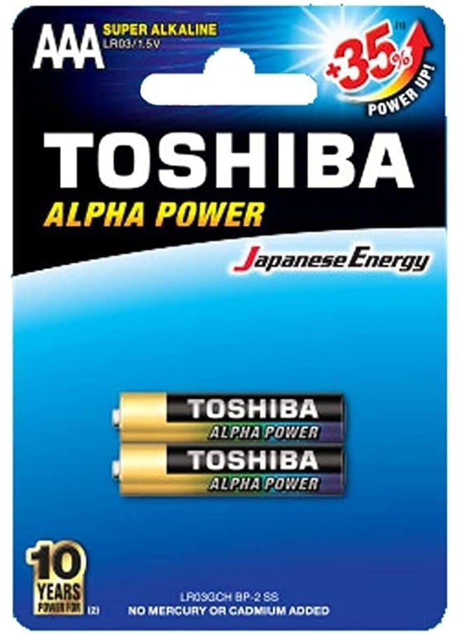 Toshiba - توشيبا ألفا باور LR3GCH BP- 2C AAA - Image 1