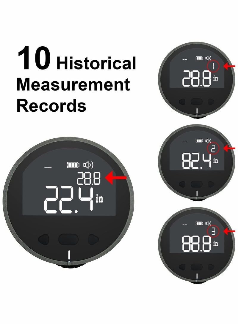 SYOSI Digital Measuring Tape with LED Display, 3 Kinds of Measurement Units, for Irregular Objects Measuring  - Image 2