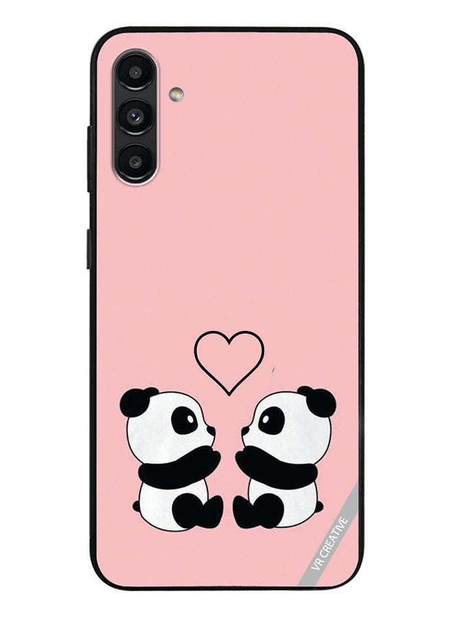 VR CREATIVE Protective Case Cover For Samsung Galaxy A13 5G Panda Love Design Multicolour - Image 1