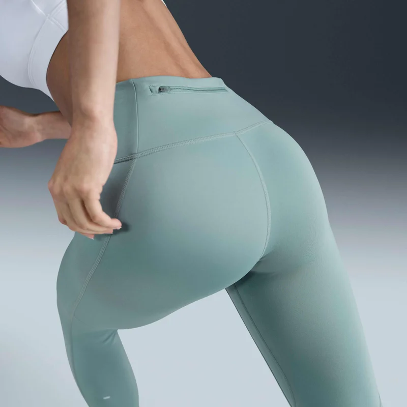 Nike Grey Women's Dri-FIT Tempo 7/8 Running Leggings for Women | Best Price UAE