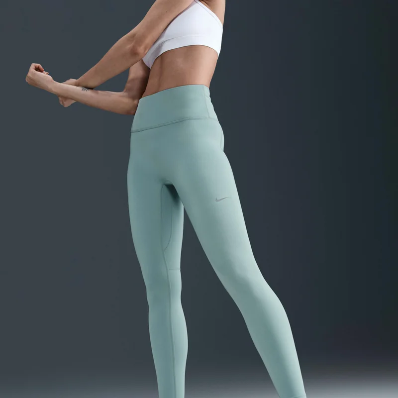 Nike Grey Women's Dri-FIT Tempo 7/8 Running Leggings for Women | Best Price UAE
