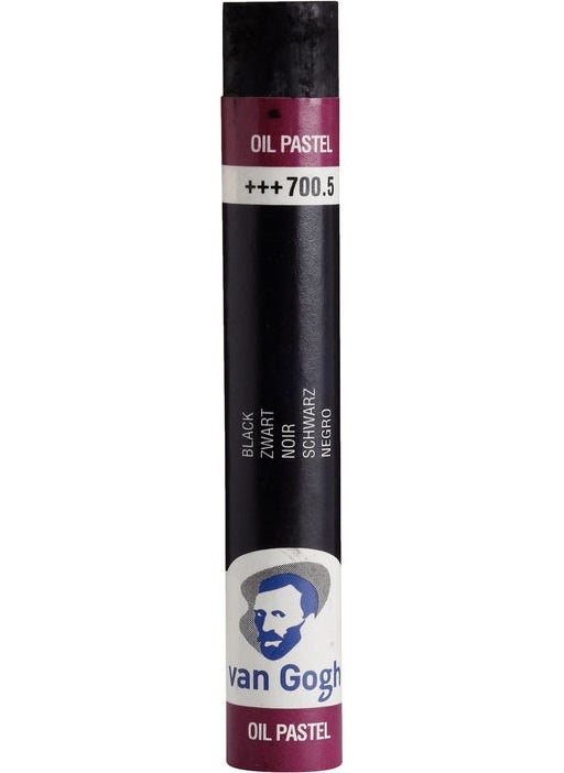 Talens - Van Gogh Oil Pastel Paint 700.5 Black - Image 1