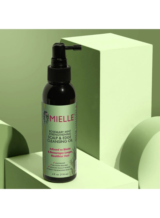 Mele MIELLE Rosemary Mint Cleansing Oil for Scalp and Hair Ends 118ml - Image 2