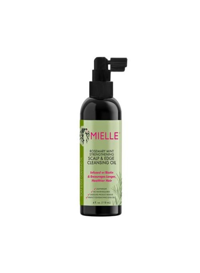 Mele MIELLE Rosemary Mint Cleansing Oil for Scalp and Hair Ends 118ml - Image 5