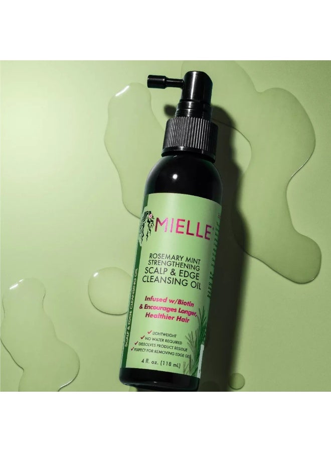 Mele MIELLE Rosemary Mint Cleansing Oil for Scalp and Hair Ends 118ml - Image 3