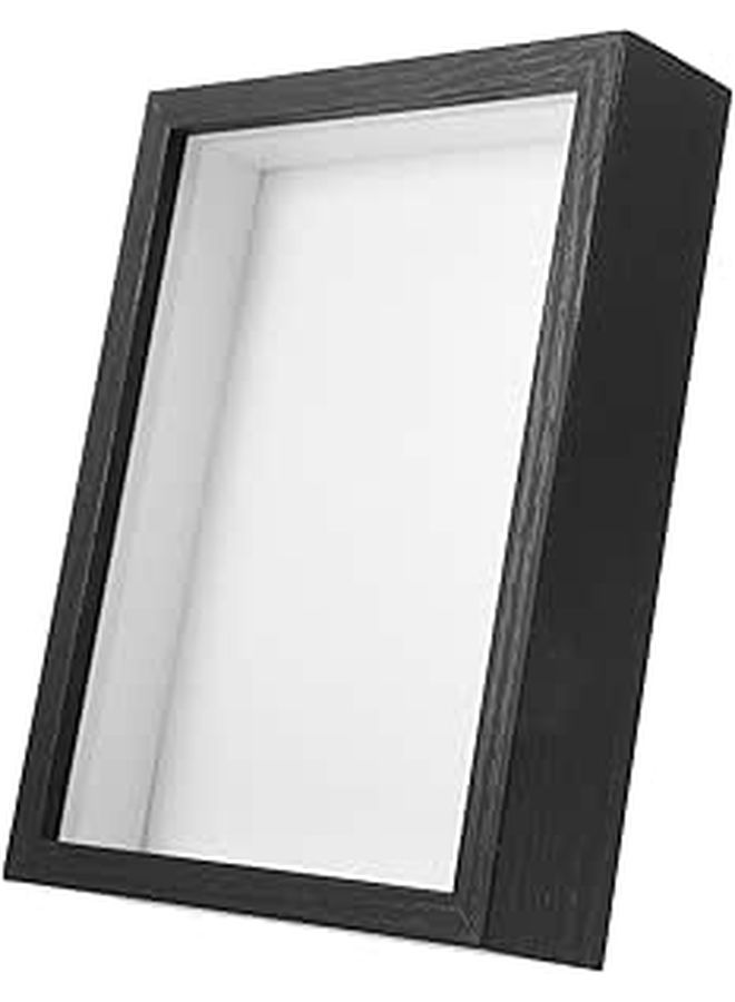 Butterfly Insect Display Frame Shadow Box Photo Specimen Case For Collectors White - Image 1
