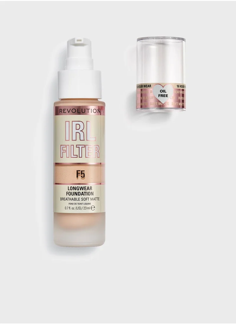 REVOLUTION Revolution IRL Filter Longwear Foundation F5