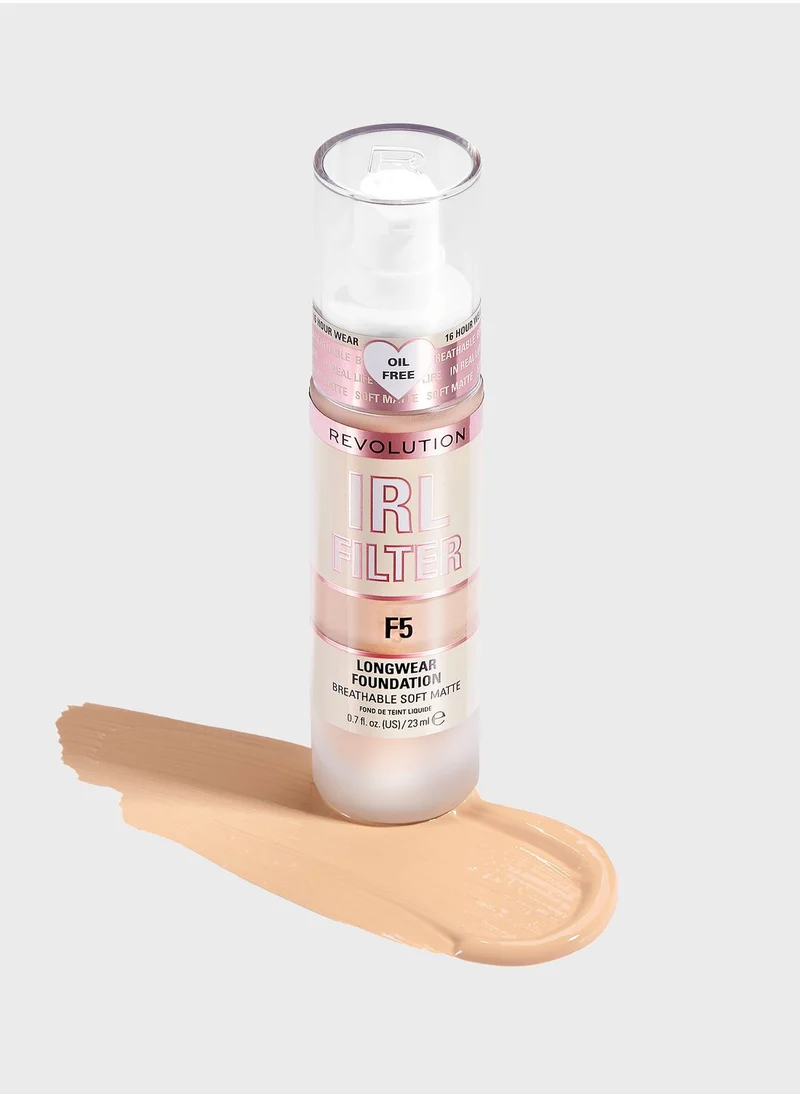 REVOLUTION Revolution IRL Filter Longwear Foundation F5