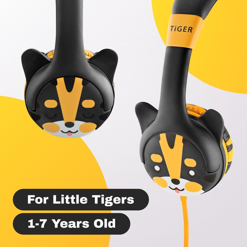 Kidrox Wired Toddler Headphones for 1-7 Years Old — 85dB Volume Limited Baby Headphones for Plane and Car Travel — Children Headset for Airplane, iPad and Tablet, Kids Headphone with Cord for Children - Image 5