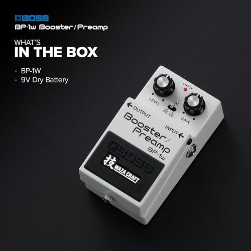 Boss BP1W Boost Overdrive and Preamp Effects Pedal - Image 3