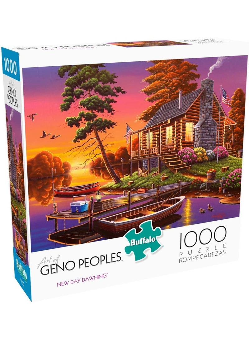 ألعاب بوفالو - جينو بيبولز - يوم جديد يشرق - 1000 قطعة لغز