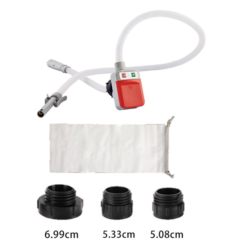 12V Fuel Transfer Pump Cordless AA Battery Powered Portable Diesel Pump - Horizontal Design For Barrels - Multi-Liquid Electric Gasoline Pump for Farm Garage Worksite - Image 2