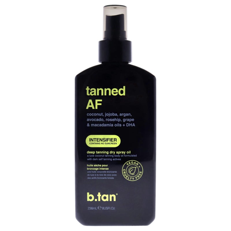 B.Tan  Intensifier Dry Tanning Oil Unisex 8 oz