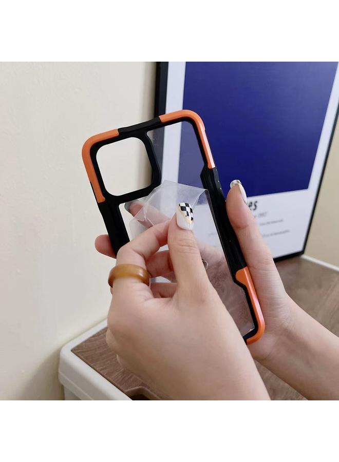 S-TOP Case For iPhone 11 Pro Max Armor Acrylic 3 in 1 Phone Case - Image 5