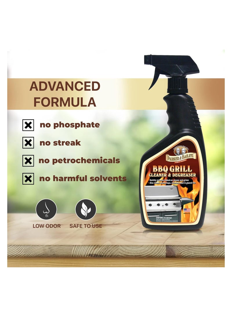 Parker & Bailey BBQ Grill Cleaner Degreaser 709 ML - Image 3
